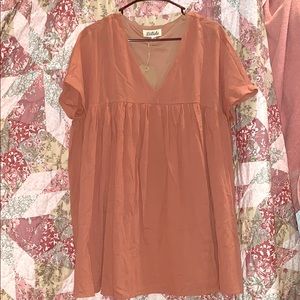 VICI darling cotton babydoll dress in color Ginger